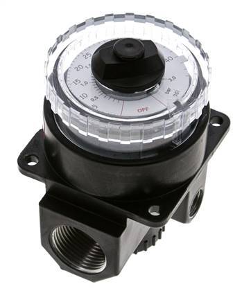 Régulateur de pression G3/4'' 8000l/min 0.0-3.0bar/0-44psi