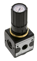 Pressure Regulator for Manifold Assembly G1/4'' 2250 l/min 0.1-3.0bar/1-44psi Zinc Die-Cast Multifix 1