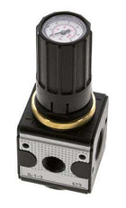 Pressure Regulator for Manifold Assembly G1/4'' 2250 l/min 0.1-3.0bar/1-44psi Zinc Die-Cast Multifix 1