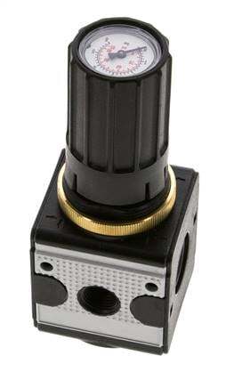 Pressure Regulator for Manifold Assembly G1/4'' 2250 l/min 0.1-3.0bar/1-44psi Zinc Die-Cast Multifix 1