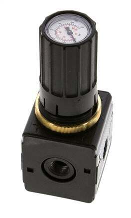 Pressure Regulator for Manifold Assembly G1/4'' 2250 l/min 0.1-3.0bar/1-44psi Zinc Die-Cast Multifix 1