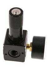 Régulateur de pression G3/8'' 2100l/min 0.5-10.0bar/7-145psi Cylinder Lock Multifix 1