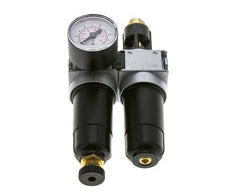 FRL 2 Parties G1/4'' 700l/min 0.2-6.0bar/3-87psi Semi-Auto 40 mm Manomètre Métal Multifix 0