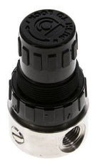 Régulateur de pression G1/4'' 350l/min 1.0-15.0bar/14-218psi Acier inoxydable/POM Gaz Liquides
