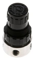 Régulateur de pression G1/4'' 350l/min 1.0-15.0bar/14-218psi Acier inoxydable/POM Gaz Liquides