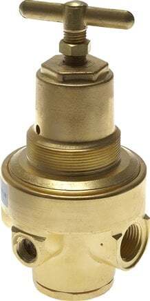 Régulateur de pression G1/2'' 1500l/min 3.0-50.0bar/44-725psi Laiton CO2