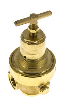 Régulateur de pression G1/2'' 1500l/min 0.5-8.0bar/7-116psi en laiton Gaz Liquides