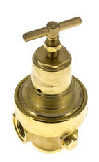 Régulateur de pression G1/2'' 1500l/min 0.5-8.0bar/7-116psi en laiton Gaz Liquides