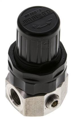 Régulateur de pression G1/4'' 320l/min 0.5-16.0bar/7-232psi Acier inoxydable Gaz Liquides