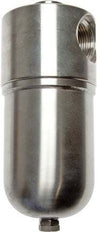 Filtre 50microns G3/8'' 1000l/min Manuel en Acier Inoxydable