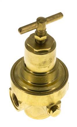Régulateur de pression G1/2'' 1500l/min 0.2-3.0bar/3-44psi Laiton
