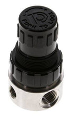 Régulateur de pression G1/4'' 350l/min 0.2-3.0bar/3-44psi Acier inoxydable/POM