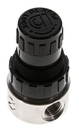 Régulateur de pression G1/4'' 350l/min 0.2-3.0bar/3-44psi Acier inoxydable/POM