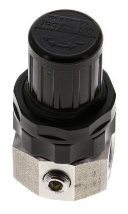 Pressure Regulator G1/4'' 320 l/min 0.5-3.0bar/7-44psi Stainless Steel