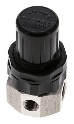 Pressure Regulator G1/4'' 320 l/min 0.5-3.0bar/7-44psi Stainless Steel