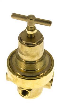 Régulateur de pression G1/2'' 1500l/min 0.2-3.0bar/3-44psi en laiton Gaz Liquides