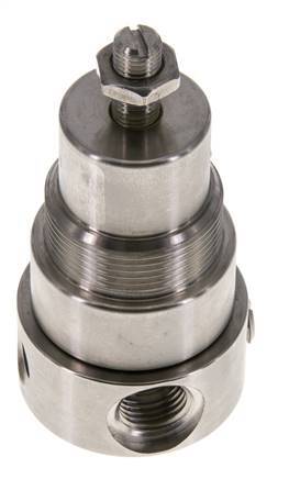 Régulateur de pression G1/4'' 350l/min 1.0-15.0bar/14-218psi Acier inoxydable Gaz Liquides