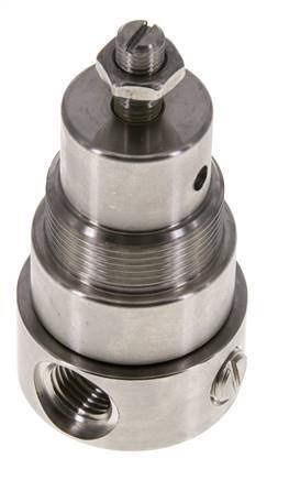 Régulateur de pression G1/4'' 350l/min 1.0-15.0bar/14-218psi Acier inoxydable Gaz Liquides