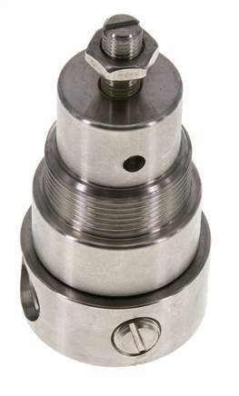 Régulateur de pression G1/4'' 350l/min 1.0-15.0bar/14-218psi Acier inoxydable Gaz Liquides