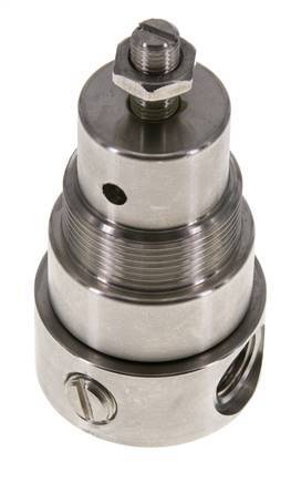 Régulateur de pression G1/4'' 350l/min 1.0-15.0bar/14-218psi Acier inoxydable Gaz Liquides