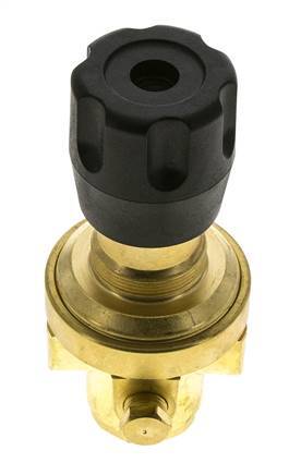 Régulateur de pression G1/4'' 490l/min 0.1-1.5bar/1-22psi Laiton