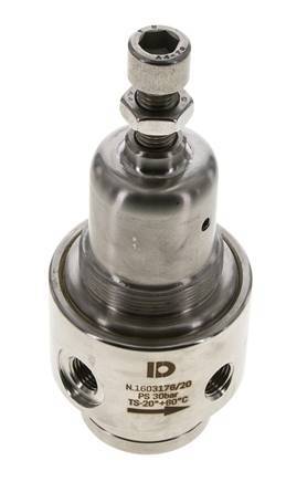 Régulateur de pression G1/4'' 700l/min 0.2-3.0bar/3-44psi