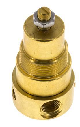Régulateur de pression G1/4'' 330l/min 0.1-1.5bar/1-22psi Laiton