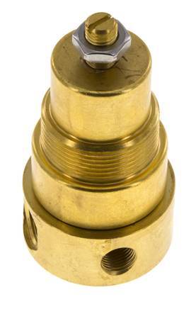 Régulateur de pression G1/4'' 330l/min 0.1-1.5bar/1-22psi Laiton