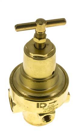 Régulateur de pression G1/2'' 1500l/min 1.0-15.0bar/14-218psi Laiton CO2