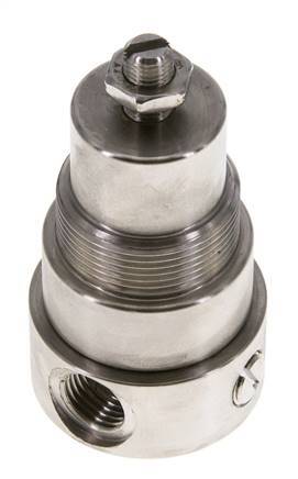 Régulateur de pression G1/4'' 350l/min 0.5-8.0bar/7-116psi Acier inoxydable Gaz Liquides