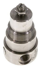 Régulateur de pression G1/4'' 350l/min 0.5-8.0bar/7-116psi Acier inoxydable Gaz Liquides