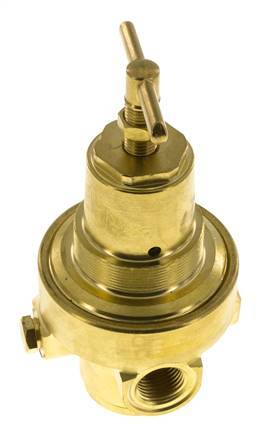 Régulateur de pression G1/2'' 1500l/min 0.5-8.0bar/7-116psi en laiton CO2