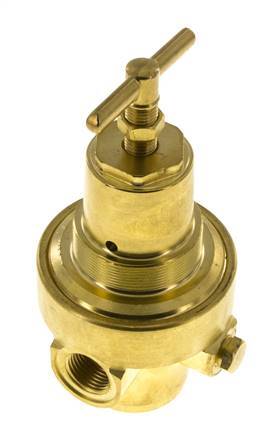 Régulateur de pression G1/2'' 1500l/min 0.5-8.0bar/7-116psi en laiton CO2