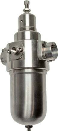 Filter-Regulator G1'' 6000 l/min 0.1-1.5bar/1-22psi Auto Stainless Steel