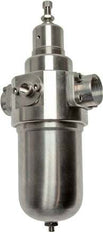 Filter-Regulator G1'' 6000 l/min 0.1-1.5bar/1-22psi Auto Stainless Steel