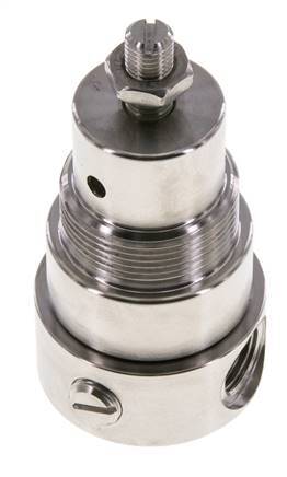 Régulateur de pression G1/4'' 350l/min 0.2-3.0bar/3-44psi en acier inoxydable