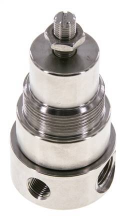 Régulateur de pression G1/4'' 350l/min 0.2-3.0bar/3-44psi en acier inoxydable
