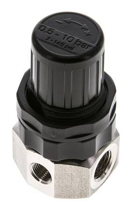 Pressure Regulator G1/4'' 320 l/min 0.5-10.0bar/7-145psi Stainless Steel