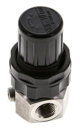 Pressure Regulator G1/4'' 320 l/min 0.5-10.0bar/7-145psi Stainless Steel