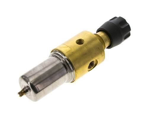 Filter-Regulator G3/8'' 800 l/min 0.2-3.0bar/3-44psi Manual Brass/Stainless Steel