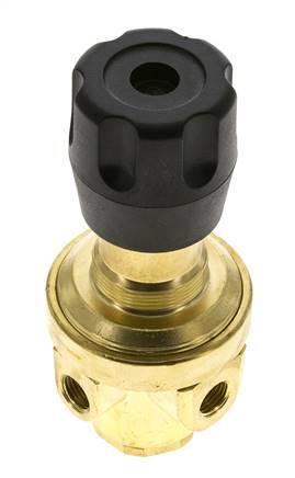 Régulateur de pression G1/4'' 490l/min 0.2-3.0bar/3-44psi en laiton CO2