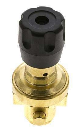Régulateur de pression G1/4'' 490l/min 0.2-3.0bar/3-44psi en laiton CO2