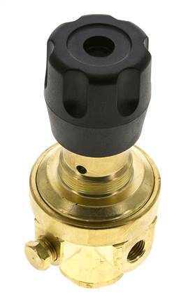Régulateur de pression G1/4'' 490l/min 0.2-3.0bar/3-44psi en laiton CO2
