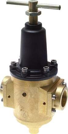 Pressure Regulator G1 1/2'' 15000 l/min 1.0-15.0bar/14-218psi Brass CO2