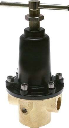 Pressure Regulator 1'' NPT 6500 l/min 0.2-3.0bar/3-44psi Brass