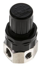 Régulateur de pression G1/4'' 320l/min 0.5-10.0bar/7-145psi Acier inoxydable Gaz Liquides