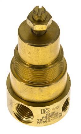 Régulateur de pression G1/4'' 330l/min 0.5-8.0bar/7-116psi Laiton
