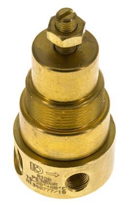 Pressure Regulator G1/4'' 330 l/min 0.5-8.0bar/7-116psi Brass