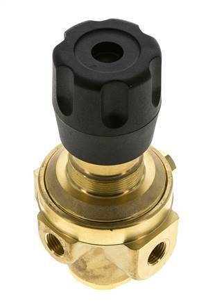 Régulateur de pression G1/4'' 490l/min 0.5-8.0bar/7-116psi Laiton