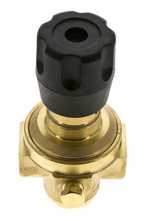 Régulateur de pression G1/4'' 490l/min 0.5-8.0bar/7-116psi Laiton